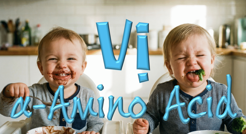 Vị của các α-Amino Acid tiêu chuẩn sweetbitter